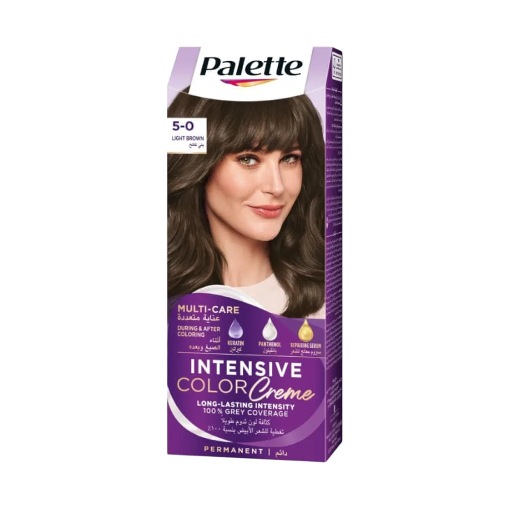 Palette Permanent Hair Color Light Brown 0-5