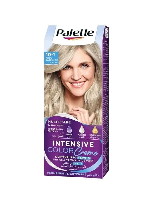 Palette Permanent Hair Color, Cool Silver Blonde 1-10 | 50ml