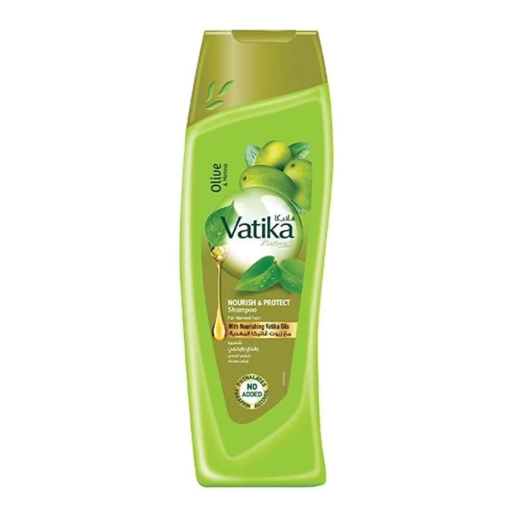 Hair Shampoo Nourish And Protect With Olive And Henna By Vatika - 200ml