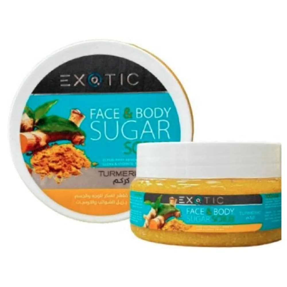 Exotic Turmeric Sugar Scrub for Face and Body 300ml