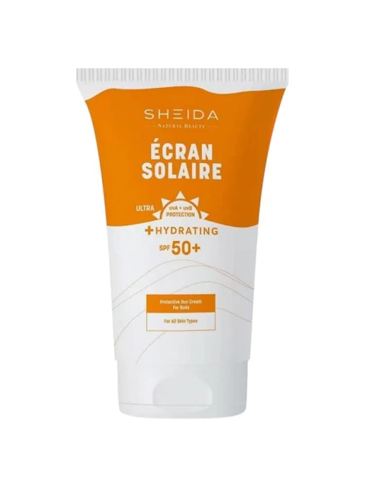 Sheida Body Sunscreen SPF50+ with Moisturizing and UVA/UVB Protection - 150ml