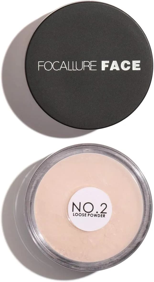 Fokeler Natural Color Loose Face Powder, FA-15-2
