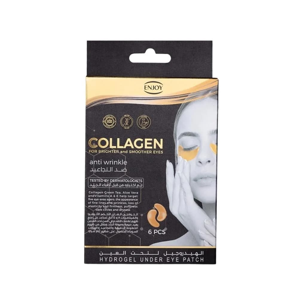 Enjoy Anti-Wrinkle Collagen Under-Eye Patches - 6 Pieces