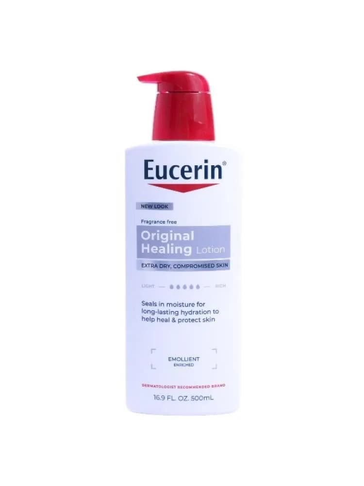 Eucerin - Original Healing Lotion for Dry and Rough Skin, Fragrance-Free (500 ml)