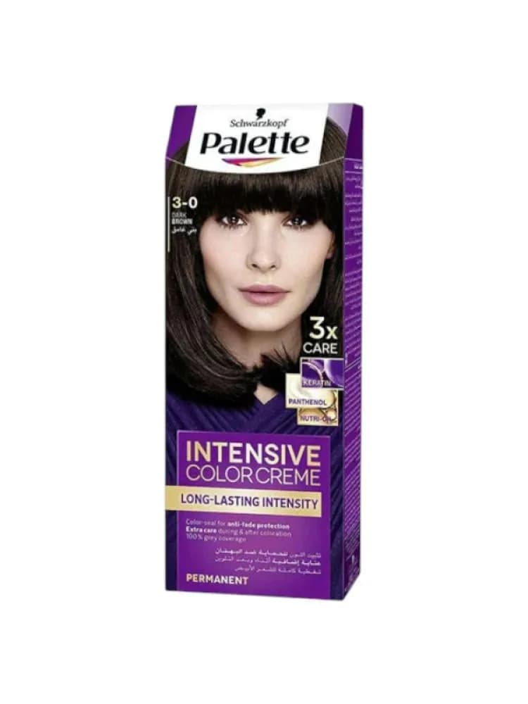 Palette Intensive Hair Color 3 Dark Brown - 50ml