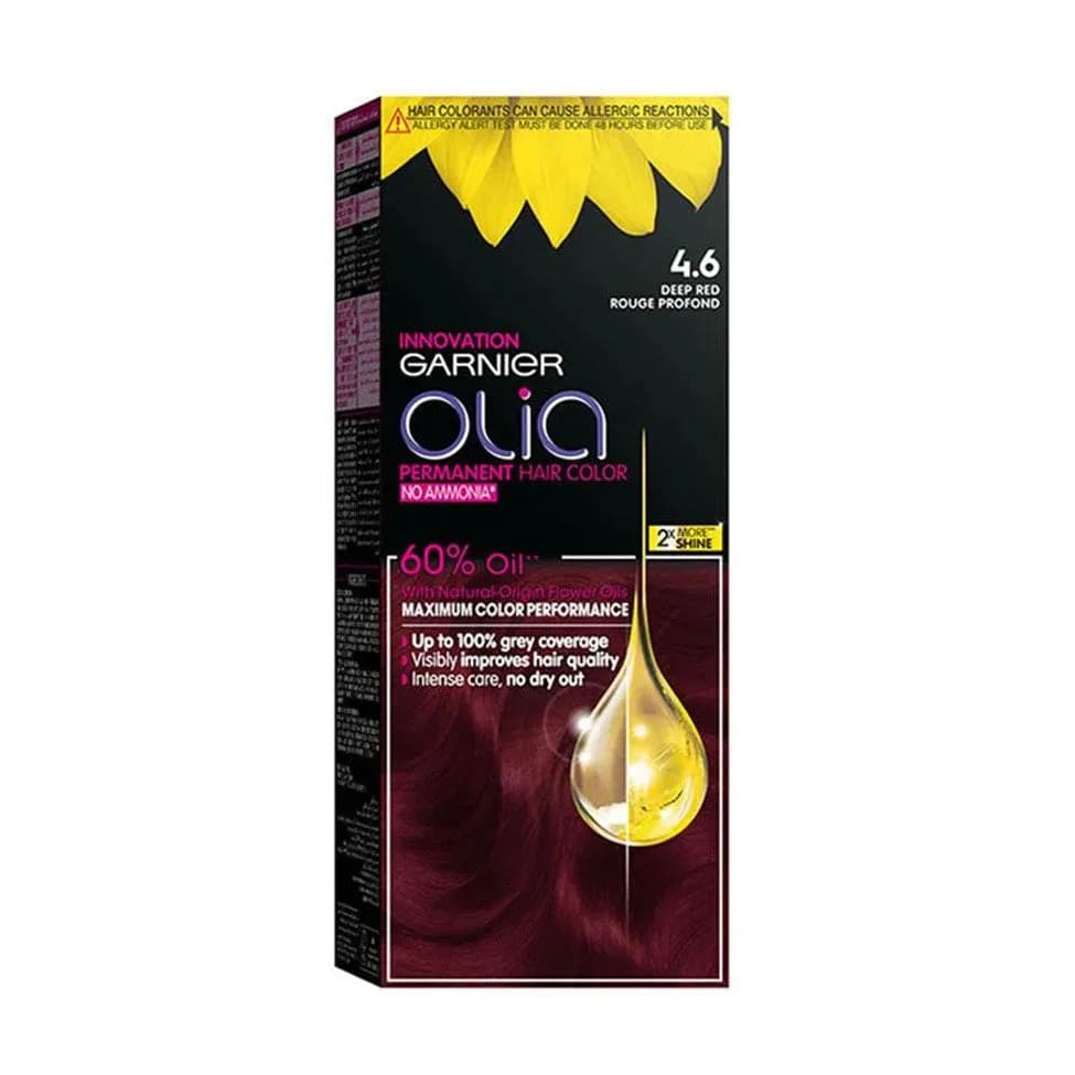 Garnier Olia Hair Color - Deep Red 4.6