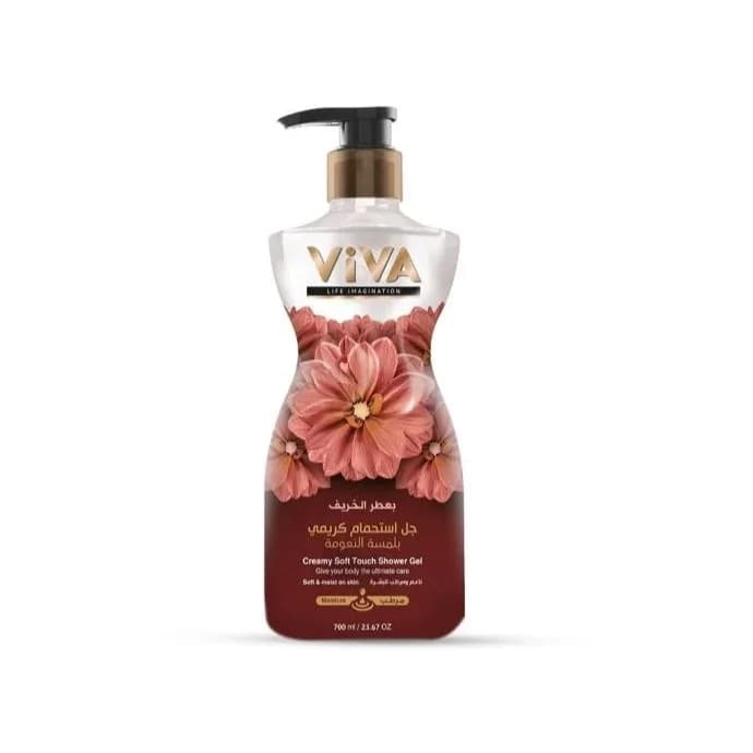 سائل جل استحمام كريمي فيفا 700مل عطر الخريف