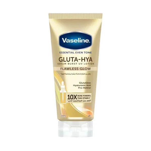 Vaseline Even Tone Basic Lotion with Gluta Hyaluronic Serum, 200ml
