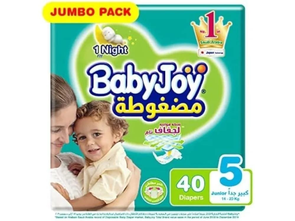 Baby Joy No. 5 Junior, 40 Diapers