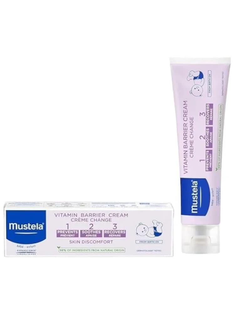 Mustela 1 2 3 Diaper Changing Cream with Vitamins - 50ml