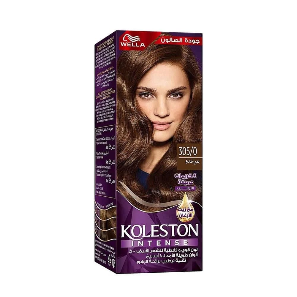 Wella Koleston Intense Hair Color - Light Brown 305/0