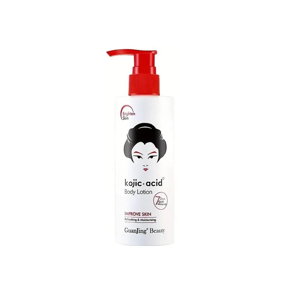 Guanjing Beauty Body Whitening Lotion with Kojic Acid - 230ml