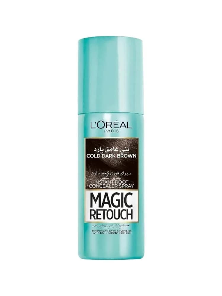 L'Oréal Paris - Magic Retouch Root Concealer Spray - Cool Dark Brown - 75ml
