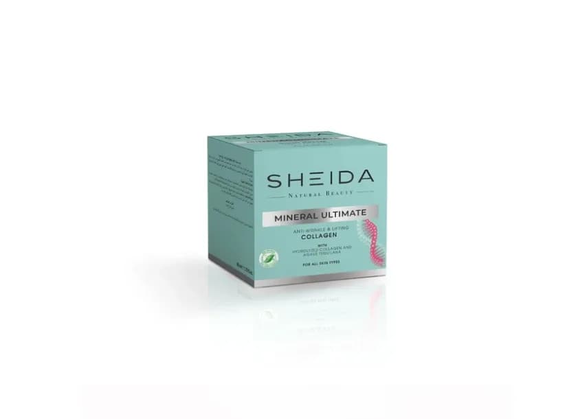 Sheida Anti-Aging Mineral Cream with Collagen and Niacinamide 60ml