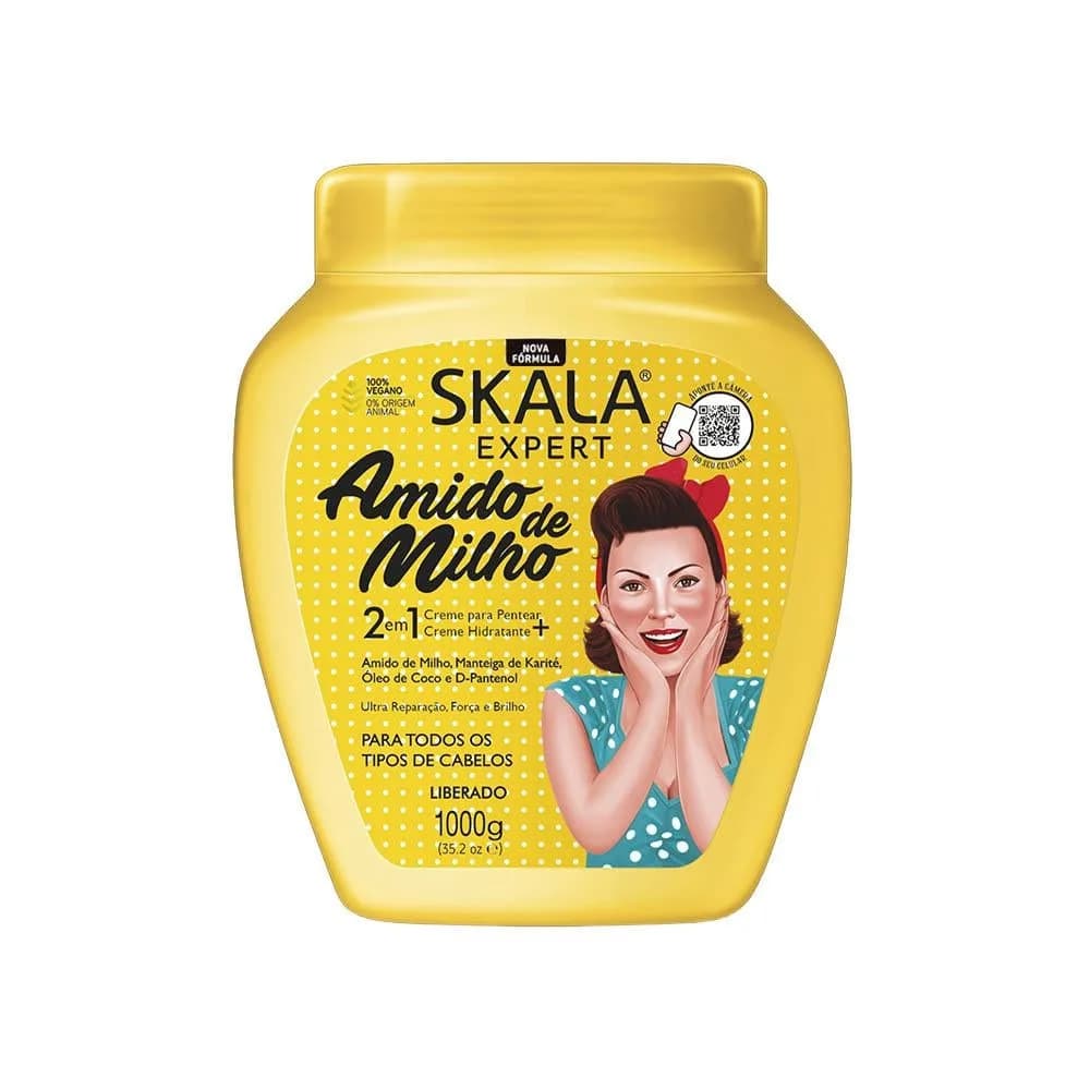 Scala Expert 2-in-1 Cornstarch Treatment Cream for Hair - 1000g
