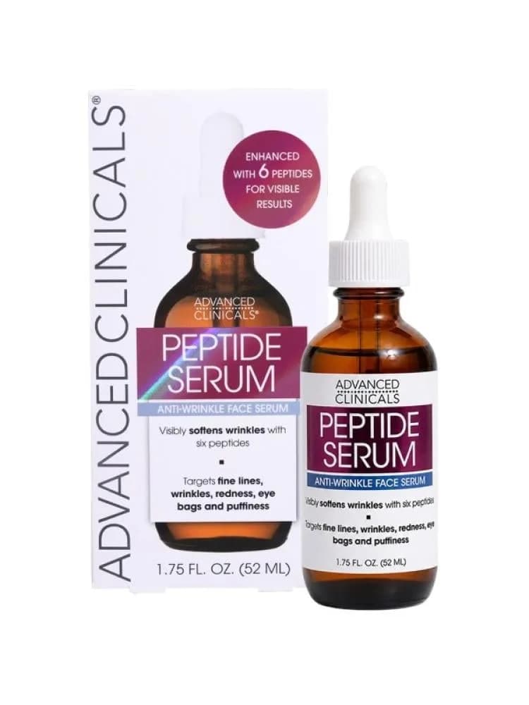 Advanced Clinicals Anti-Wrinkle & Fine Line Peptide Serum - 52ml