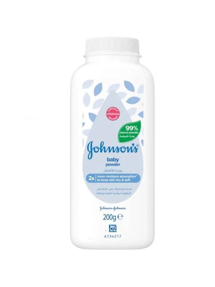 Johnson's Baby Powder for Soft and Dry Skin - 200g