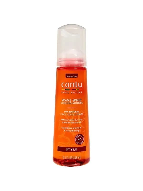 Cantu Mousse for Curly Hair with Shea Butter, 248 ml