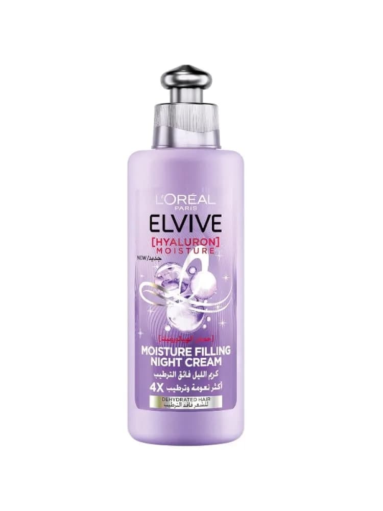L'Oréal Paris - Elvive Night Cream for Dry Hair, 200ml
