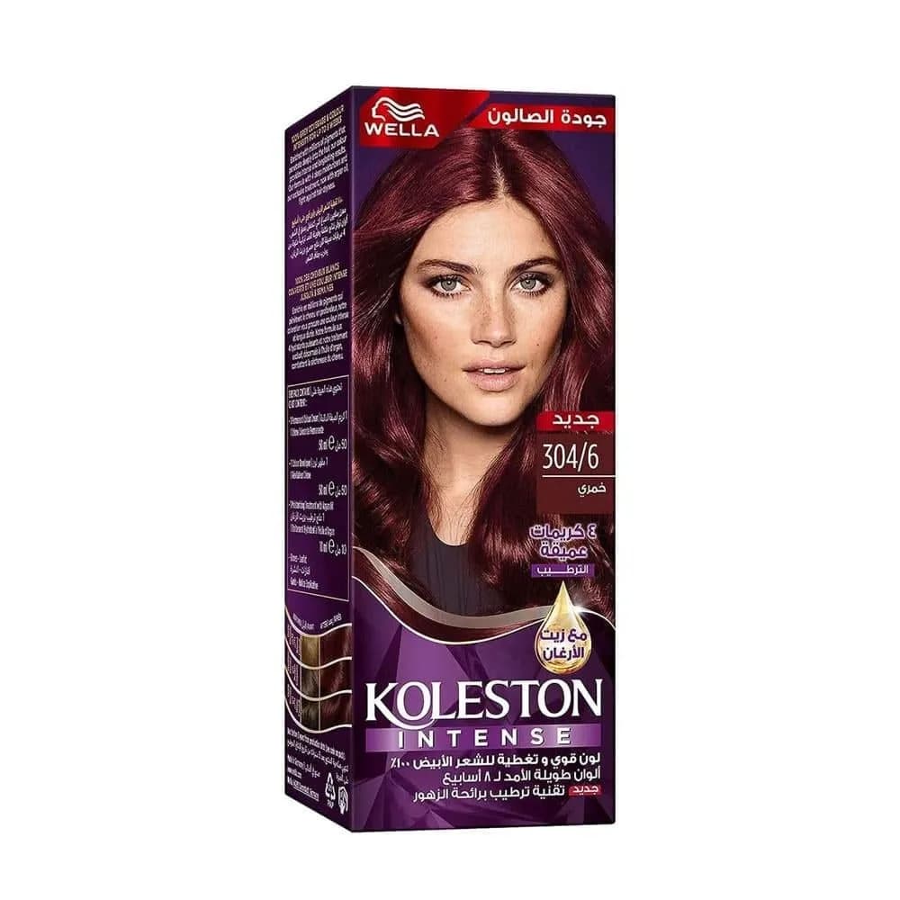 Wella Koleston Intense Hair Color - Burgundy 304/6