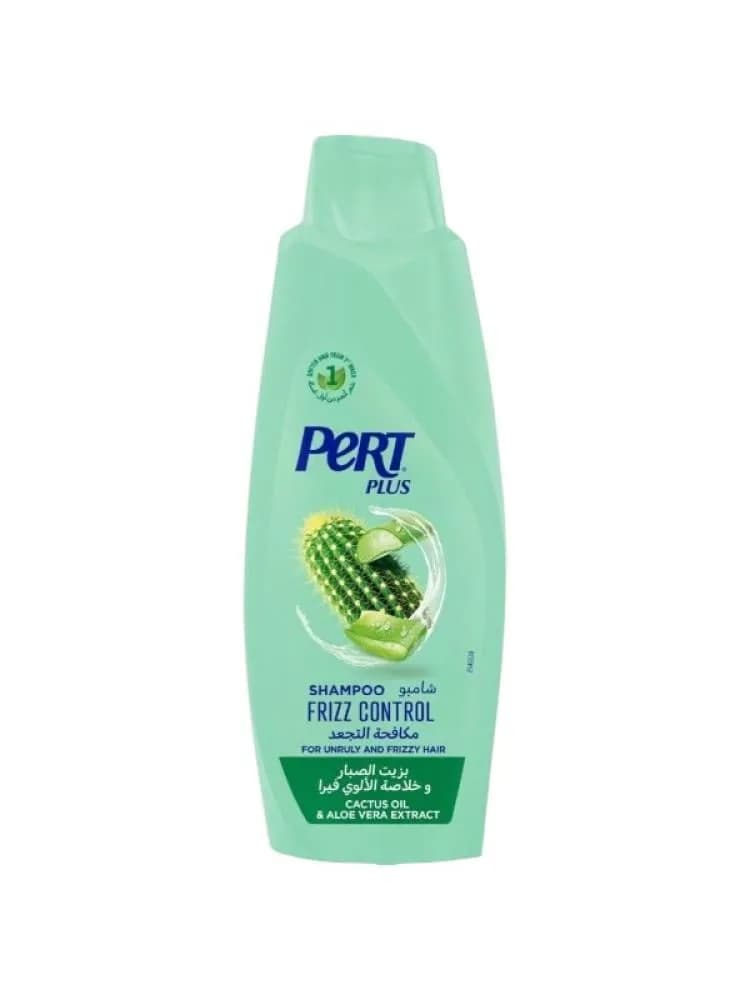 Pert Plus Anti-Frizz Shampoo with Aloe Vera Extract - 600ml
