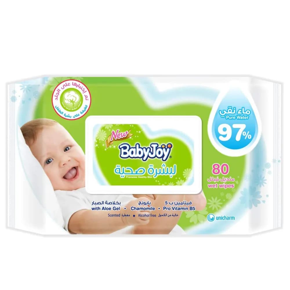 Baby Joy Baby Wipes - 80 Wipes