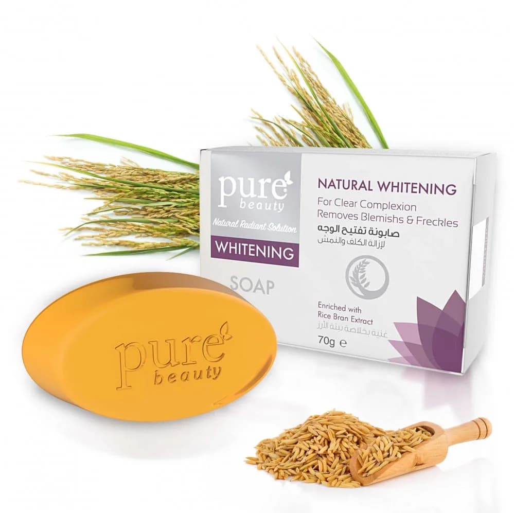 Pure Beauty Natural Facial Whitening Soap 70g