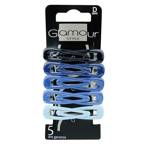 Glamour Studio Multi-Color Hair Clip Set