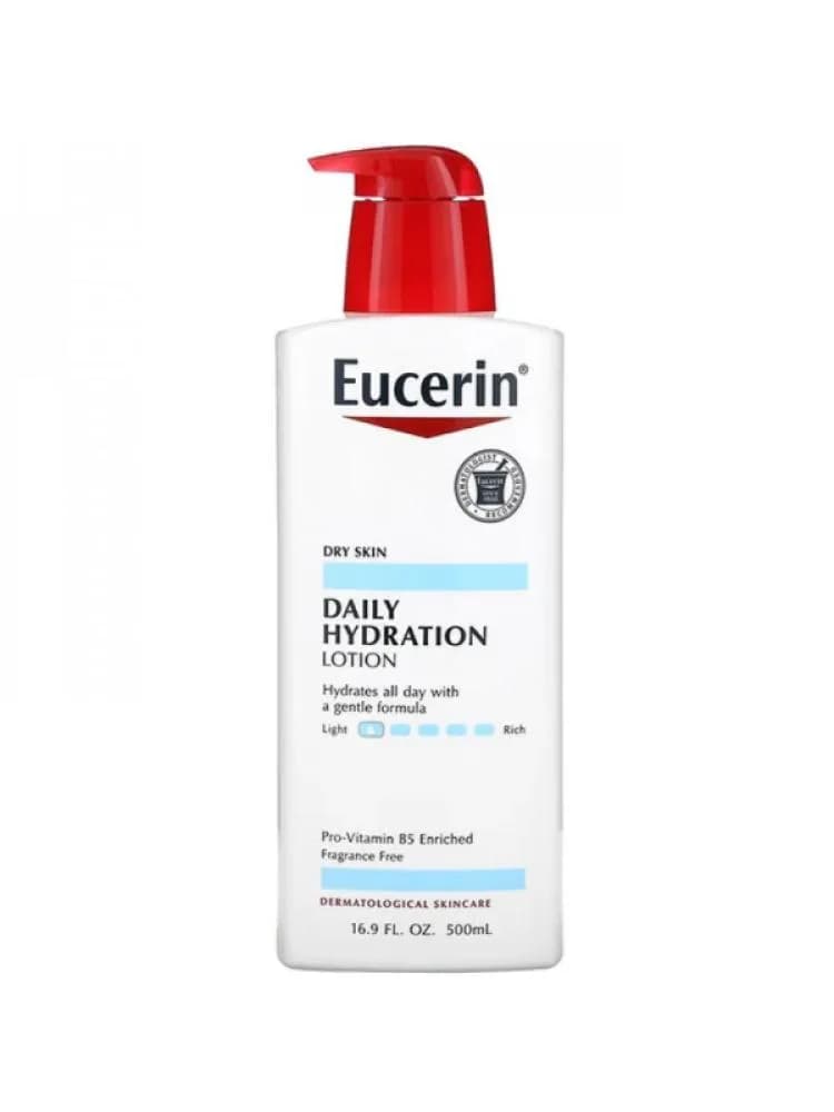 Eucerin Daily Moisturizing Lotion for Dry Skin, 500ml