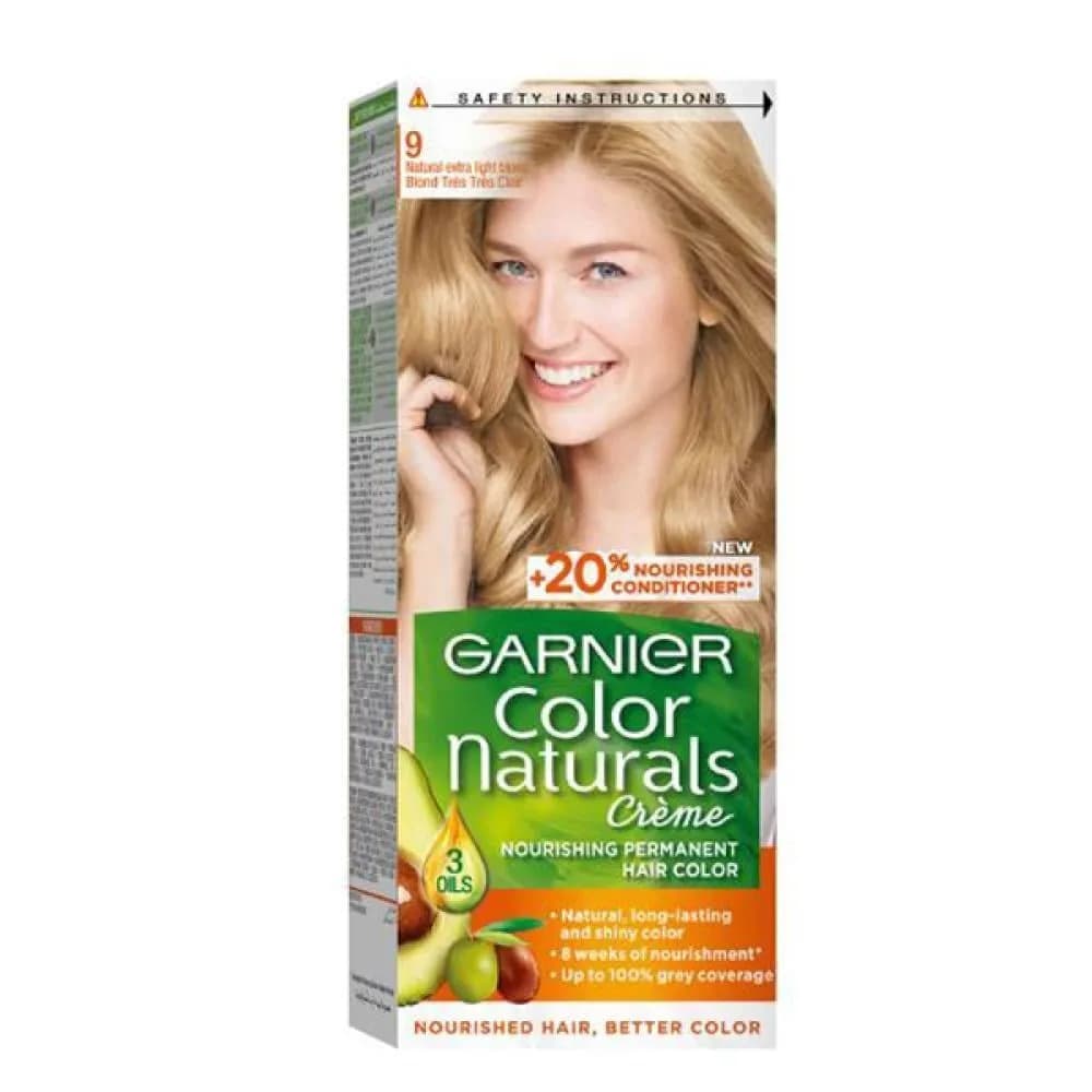 Garnier Natural Hair Dye, Very Light Blonde - 9