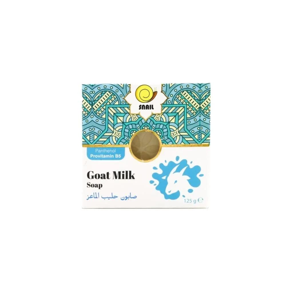 Snail Goat Milk Soap, Moisturizing and Purifying for Skin - 125g