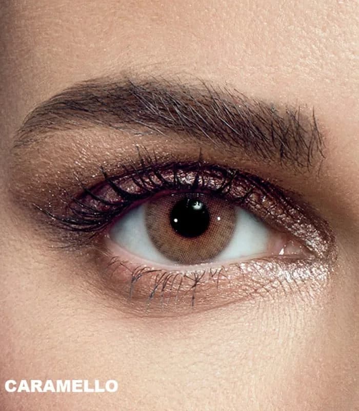 Anastasia Daily Colored Contact Lenses - Caramel