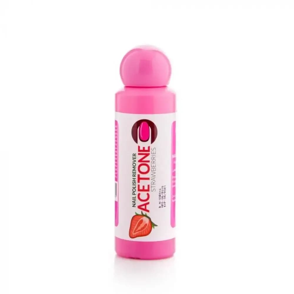 Acetone Strawberry Nail Polish Remover - 120ml