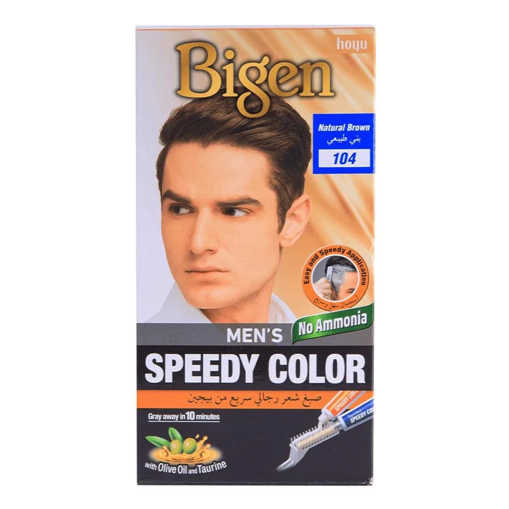 Baygon Men's Hair Dye No. 104 Natural Brown