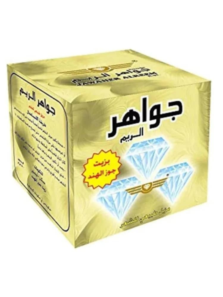 حلاوة جواهر الريم مزيل طبيعي للشعر بزيت جوز الهند - 500 جرام