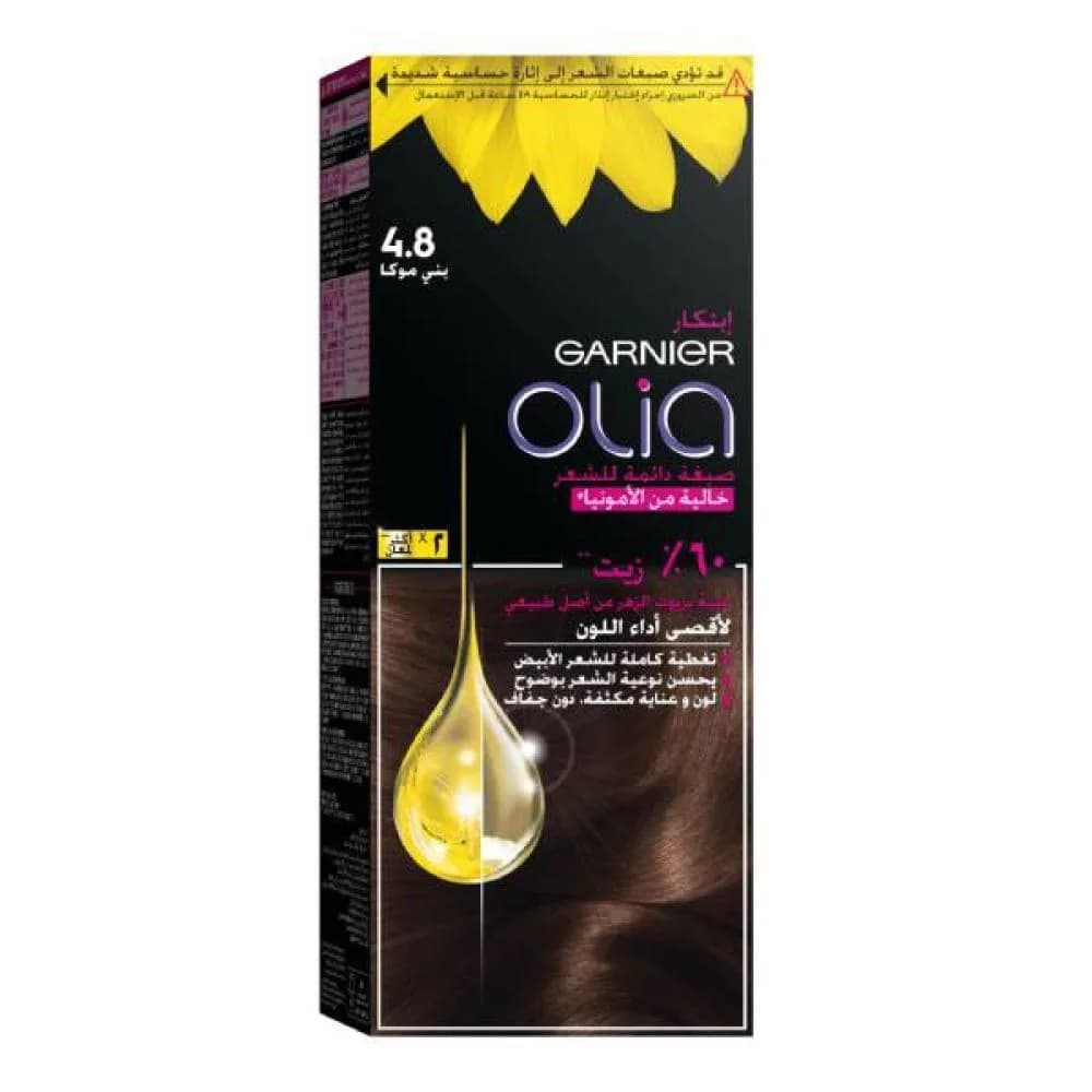 Garnier Olia Mocha Brown Ammonia-Free Hair Color - 4.8