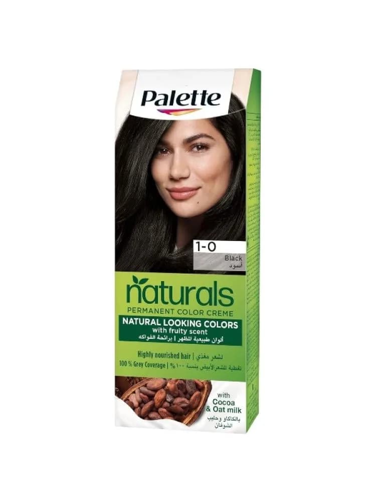 Palette Permanent Hair Color Black 0-1 - 110ml