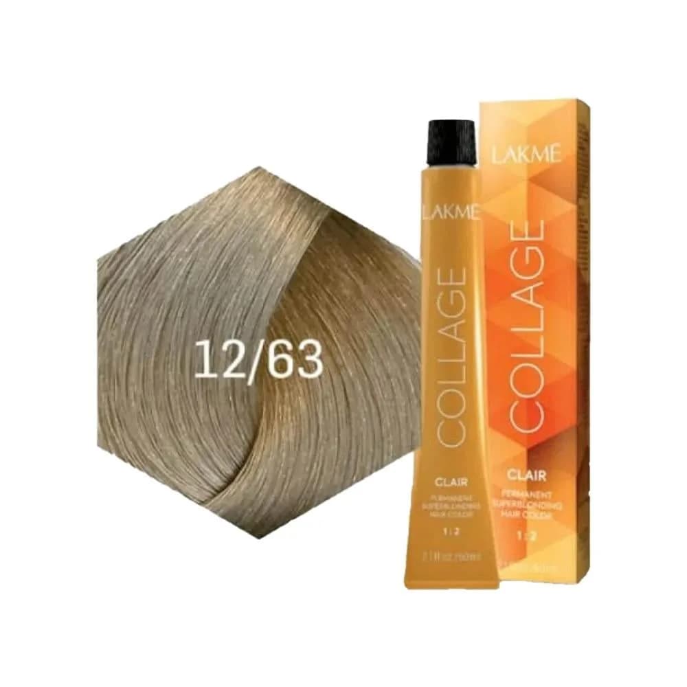 Lakme Collage Clear Hair Dye - Super Golden Chestnut Blonde 12/63