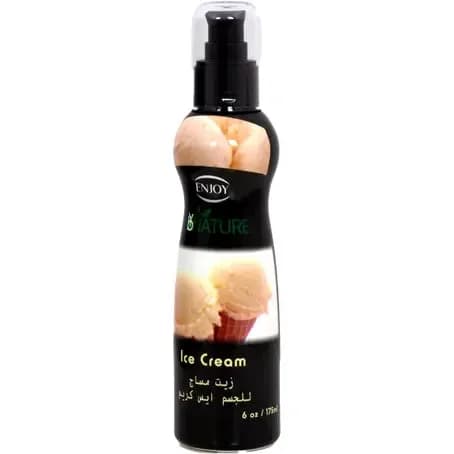 Enjoy massage oil 175 ml ice cream
