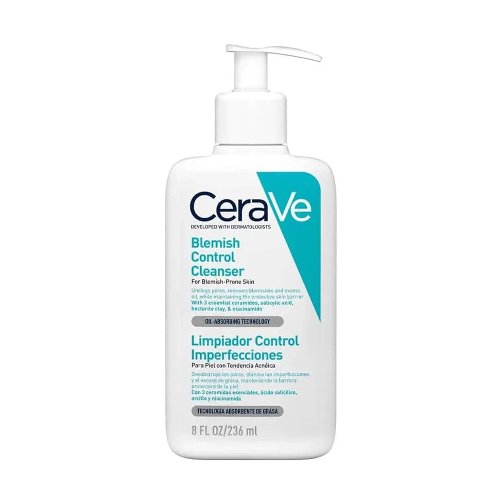 CeraVe Acne Cleansing Gel for Oily Skin 236ml