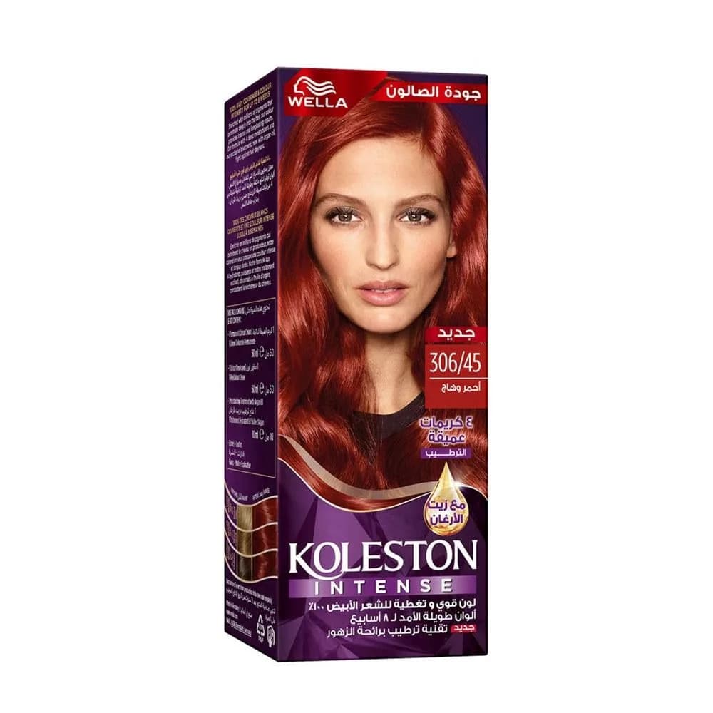 Wella Koleston Hair Dye - Pomegranate Red 306/45