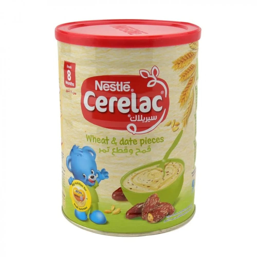 Cerelac Wheat and Date Pieces - 1000g