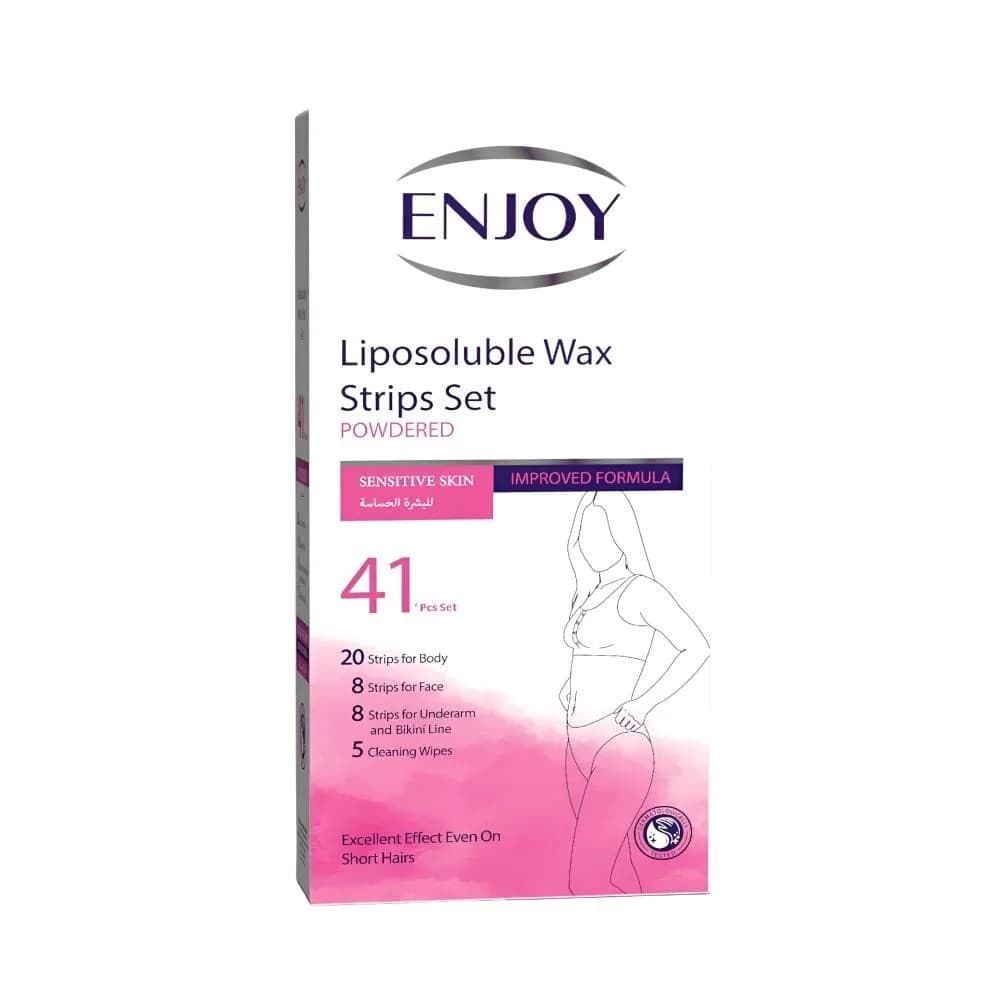 Enjoy Sensitive Skin Hair Removal Strips - 41 Pieces