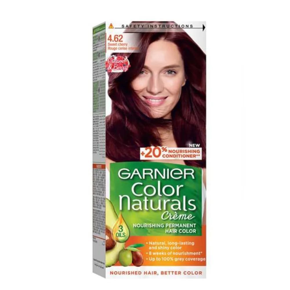 Garnier Deep Cherry Red Natural Hair Dye - 4.62