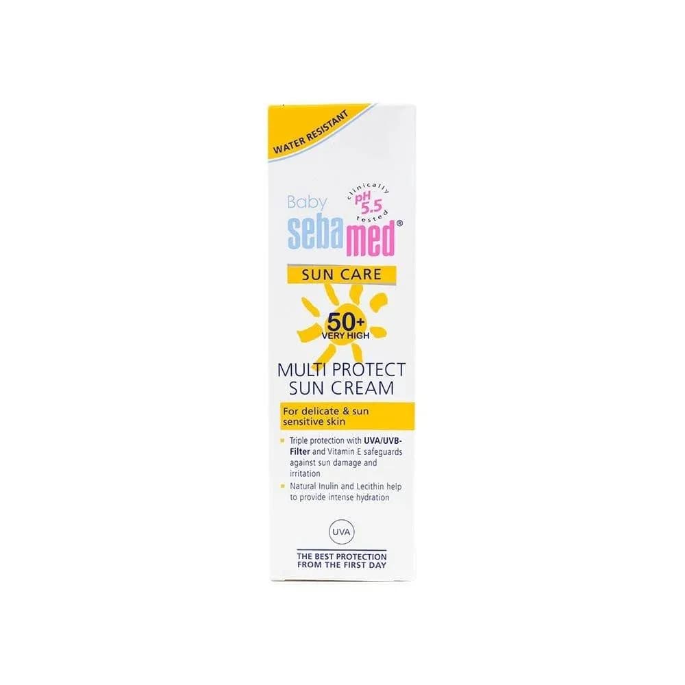 Sebamed Children's Sunscreen Cream 75ml for Sensitive Skin SPF50