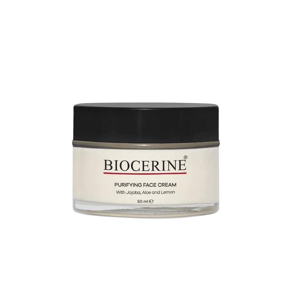 Biocerin Facial Purifying Cream with Jojoba, Aloe Vera & Lemon - 50ml