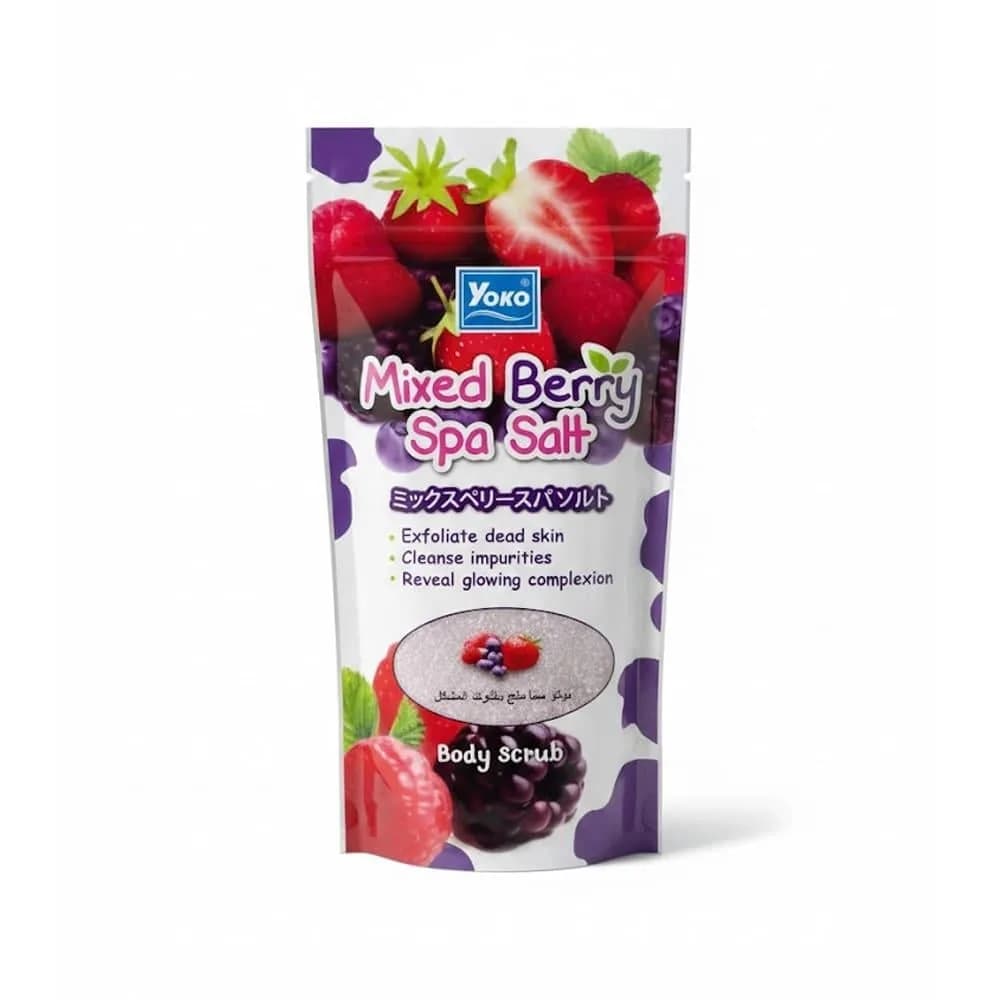 Yoko Spa Salt with Berries - 300ml