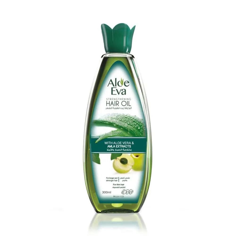 Aloe Eva Hair Oil with Aloe Vera and Amla Extract - 300ml
