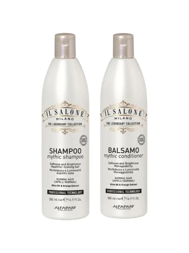 El Salon Milano Protein Straightening Shampoo and Conditioner Set for Normal Hair - 2 x 500ml