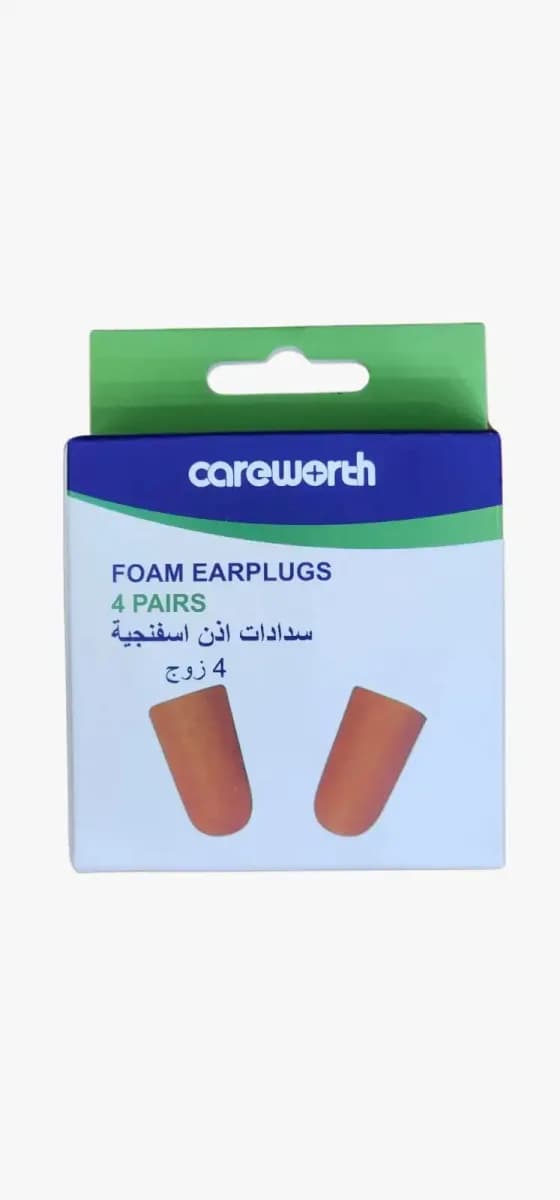 Kerrworth Foam Earplugs, 4 Pairs